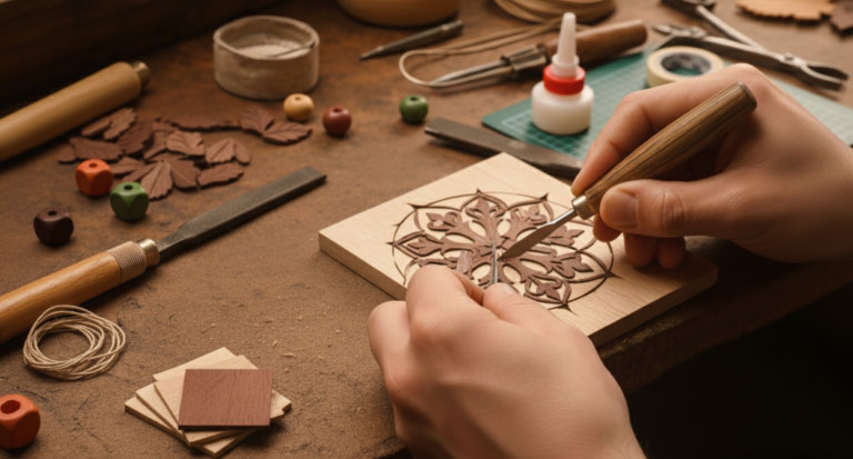 آموزش معرق کاری